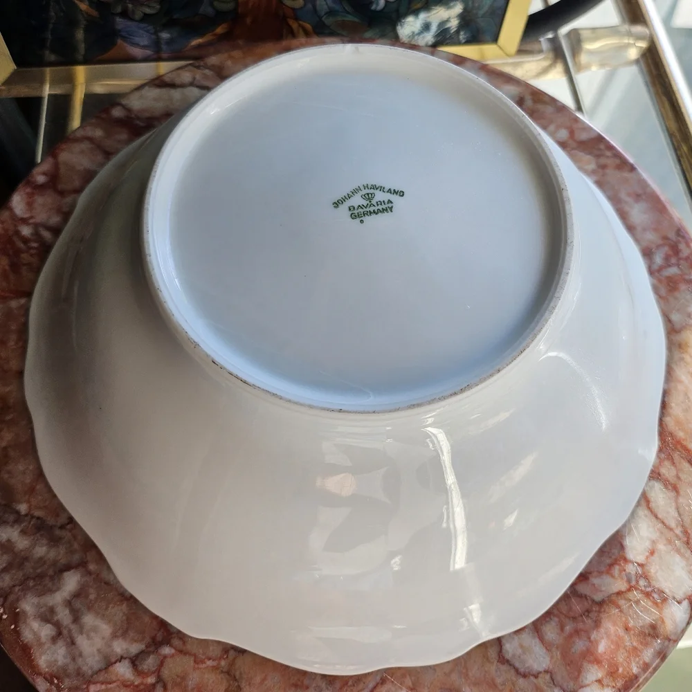 Johann Haviland Blue Garland Vegetable Bowl